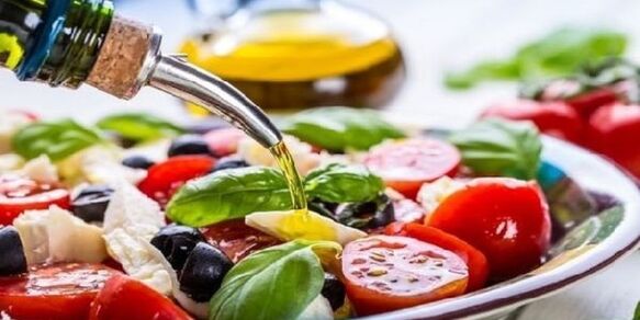 When preparing dishes according to the Mediterranean diet, you must use olive oil.