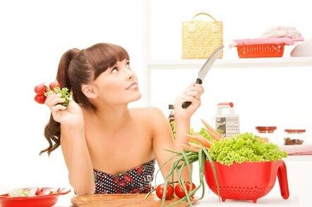 Daily diet to lose weight